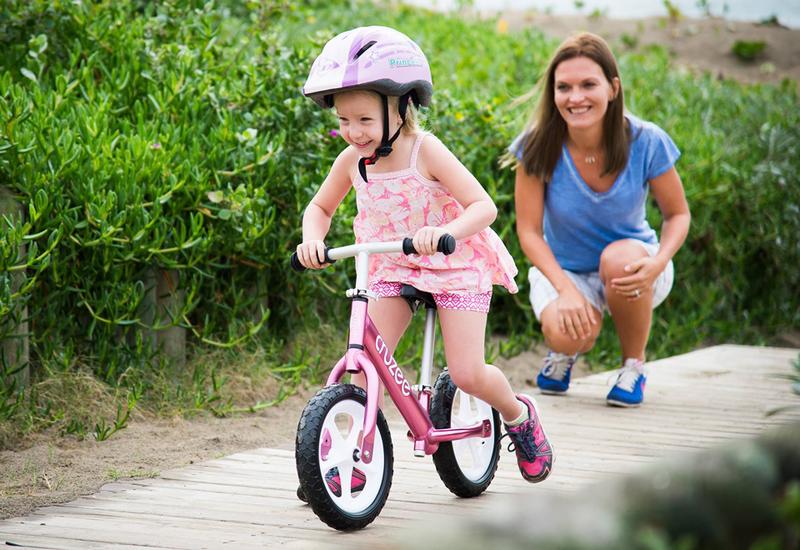 Nauka jazdy na rowerze dla dzieci