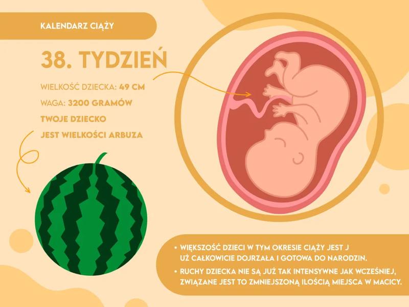 Jak się czujecie w 38 tygodniu ciąży? Oto, co warto wiedzieć