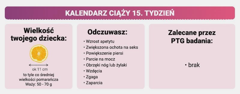 Czy w 15 tygodniu ciąży można już zauważyć brzuch?
