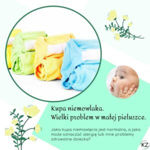 Czy zielona kupka u niemowlaka to powód do niepokoju?
